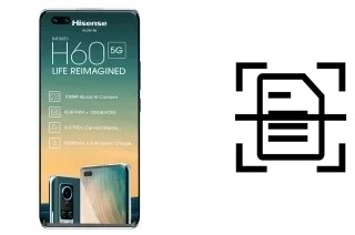 Come scannerizzare su un HiSense H60 5G