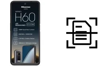 Come scannerizzare su un HiSense H60 Zoom