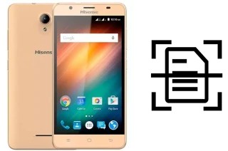 Come scannerizzare su un HiSense U989 Pro