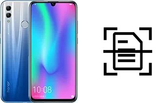 Come scannerizzare su un Honor 10 Lite