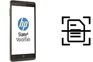 Come scannerizzare su un HP Slate6 VoiceTab