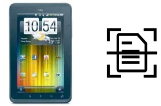 Come scannerizzare su un HTC EVO View 4G