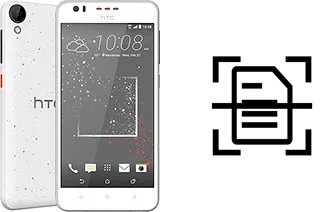 Come scannerizzare su un HTC Desire 825