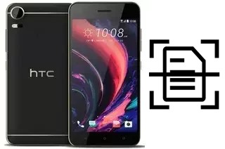 Come scannerizzare su un HTC Desire 10 Compact