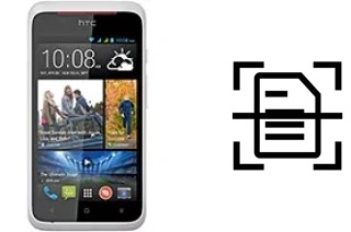 Come scannerizzare su un HTC Desire 210 dual sim