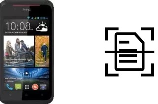 Come scannerizzare su un HTC Desire 210