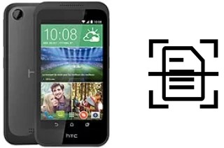 Come scannerizzare su un HTC Desire 320