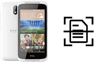 Come scannerizzare su un HTC Desire 326G dual sim