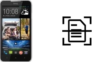 Come scannerizzare su un HTC Desire 616