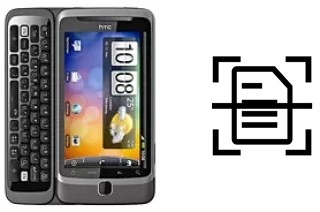 Come scannerizzare su un HTC Desire Z