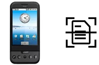 Come scannerizzare su un HTC Dream