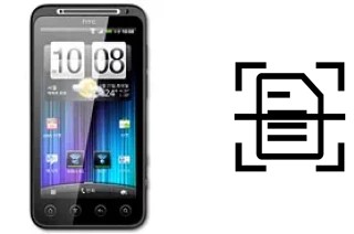 Come scannerizzare su un HTC Evo 4G+