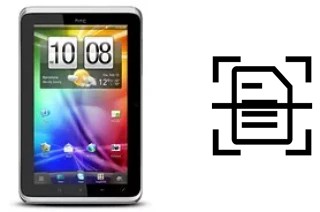 Come scannerizzare su un HTC Flyer