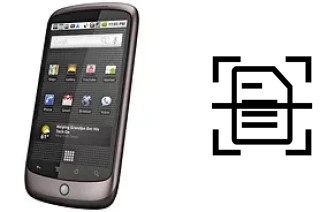 Come scannerizzare su un HTC Google Nexus One