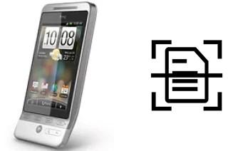 Come scannerizzare su un HTC Hero