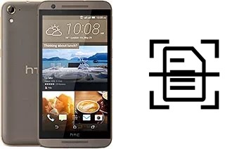 Come scannerizzare su un HTC One E9s dual sim