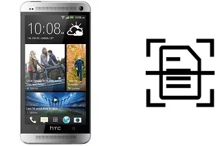 Come scannerizzare su un HTC One Dual Sim