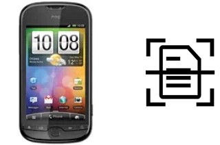 Come scannerizzare su un HTC Panache