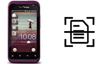 Come scannerizzare su un HTC Rhyme CDMA