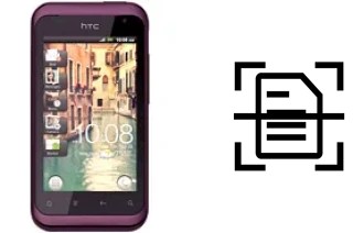 Come scannerizzare su un HTC Rhyme