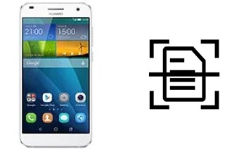 Come scannerizzare su un Huawei Ascend G7