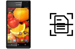 Come scannerizzare su un Huawei Ascend P1s