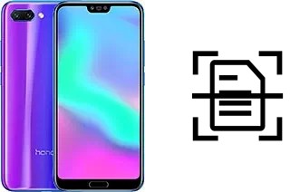 Come scannerizzare su un Huawei Honor 10