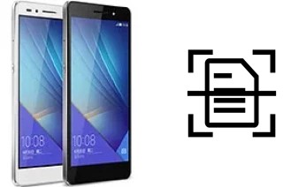 Come scannerizzare su un Huawei Honor 7