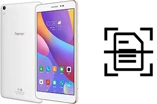 Come scannerizzare su un Huawei Honor Pad 2