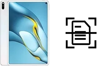 Come scannerizzare su un Huawei MatePad Pro 10.8 (2021)