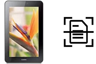 Come scannerizzare su un Huawei MediaPad 7 Youth2