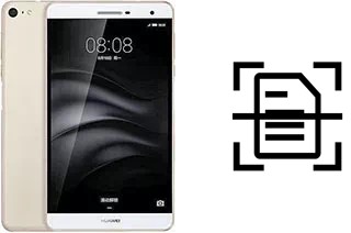 Come scannerizzare su un Huawei MediaPad M2 7.0