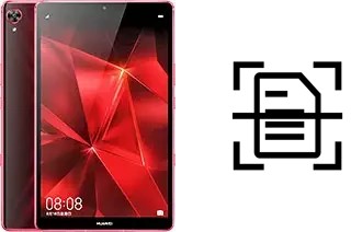 Come scannerizzare su un Huawei MediaPad M6 Turbo 8.4