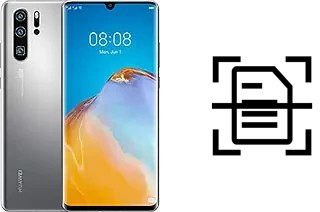 Come scannerizzare su un Huawei P30 Pro New Edition