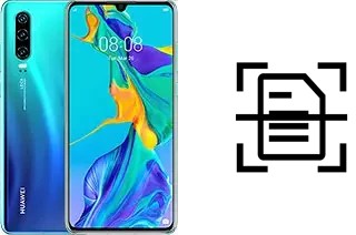 Come scannerizzare su un Huawei P30