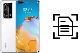 Come scannerizzare su un Huawei P40 Pro+