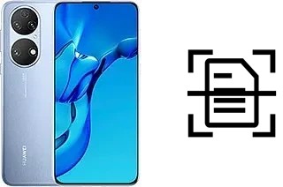 Come scannerizzare su un Huawei P50E