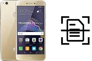 Come scannerizzare su un Huawei P8 Lite (2017)