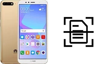 Come scannerizzare su un Huawei Y6 (2018)