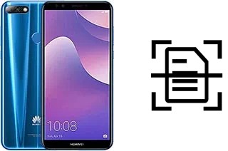 Come scannerizzare su un Huawei Y7 Prime (2018)