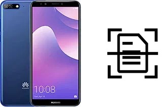 Come scannerizzare su un Huawei Y7 Pro (2018)