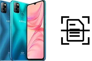 Come scannerizzare su un Infinix Hot 10 Lite