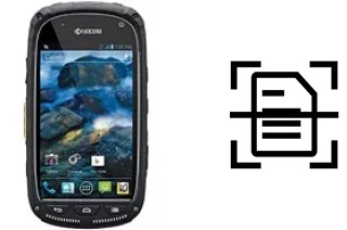 Come scannerizzare su un Kyocera Torque E6710