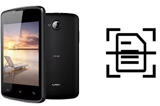 Come scannerizzare su un Lava Iris 348