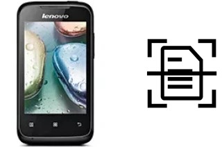 Come scannerizzare su un Lenovo A269i