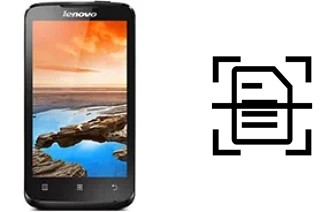 Come scannerizzare su un Lenovo A316i