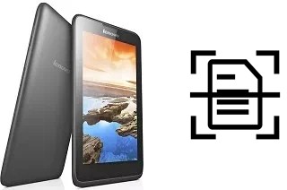 Come scannerizzare su un Lenovo A7-50 A3500