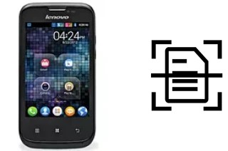 Come scannerizzare su un Lenovo A60+