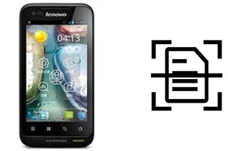 Come scannerizzare su un Lenovo A660