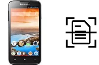 Come scannerizzare su un Lenovo A680